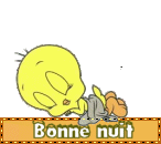 gif bonne nuit Titi